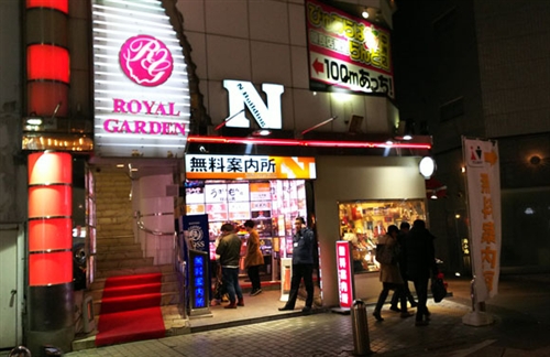 中洲のソープ街 南新地